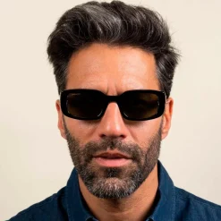 Lunettes de soleil Serengeti Nicholson Shiny Black Transparent Layer Mineral Polarized 555nm