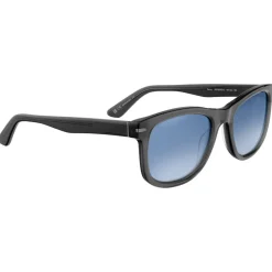 Lunettes de soleil Serengeti Danny Shiny Translucent Grey Mineral Polarized Blue Gradient