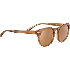 Lunettes de soleil Serengeti Havah Crystal Caramel Brown Mineral Polarized Drivers