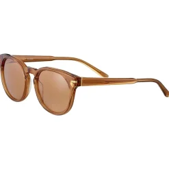 Lunettes de soleil Serengeti Havah Crystal Caramel Brown Mineral Polarized Drivers
