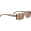Lunettes de soleil Serengeti Nicholson Shiny Crystal Taupe Grey Mineral Polarized Drivers