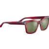 Lunettes de soleil Serengeti Winona Shiny Red Streaky Mineral Polarized 555nm