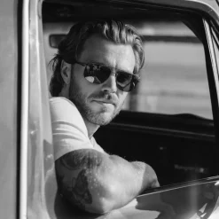 Lunettes de soleil Serengeti Tellaro Matte Black Blue Mineral Polarized 555nm Blue