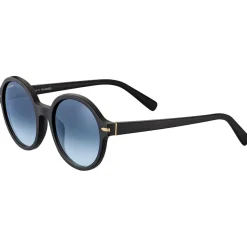 Lunettes de soleil Serengeti Joan Matte Black Mineral Polarized Blue Gradient