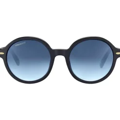 Lunettes de soleil Serengeti Joan Matte Black Mineral Polarized Blue Gradient