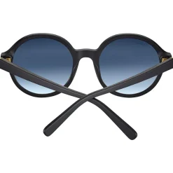 Lunettes de soleil Serengeti Joan Matte Black Mineral Polarized Blue Gradient