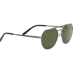 Lunettes de soleil Serengeti Shelby Matte Gunmetal Saturn Polarized 555Nm Cat 2 To 3