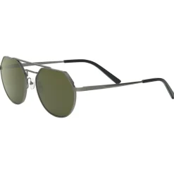 Lunettes de soleil Serengeti Shelby Matte Gunmetal Saturn Polarized 555Nm Cat 2 To 3