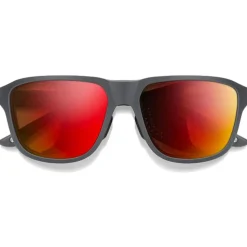 Lunettes de soleil Smith Embark Matte Slate Chromapop Glacier Photochromic Copper Red Mirror