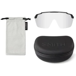 Lunettes de soleil Smith Shift XL Mag White Chromapop Violet Mirror