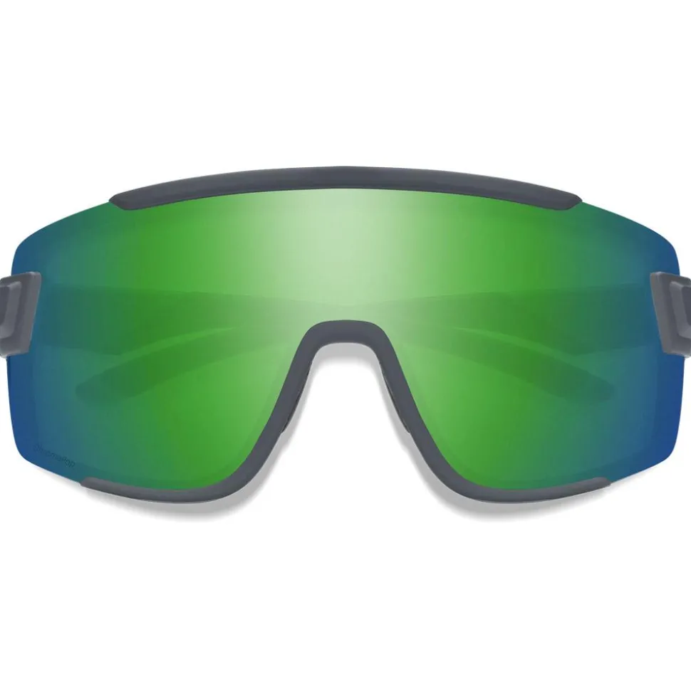 Lunettes de soleil Smith Wildcat Matte Cement Chromapop Green Mirror