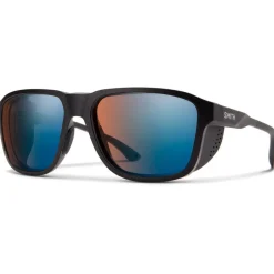 Lunettes de soleil Smith Embark Matte Black Chromapop Glacier Photochromic Copper Blue Mirror