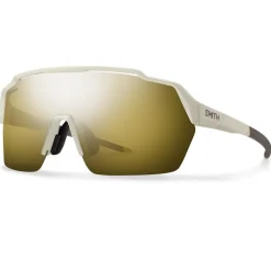 Lunettes de soleil Smith Shift Split Mag Matte Bone Chromapop Black Gold Mirror