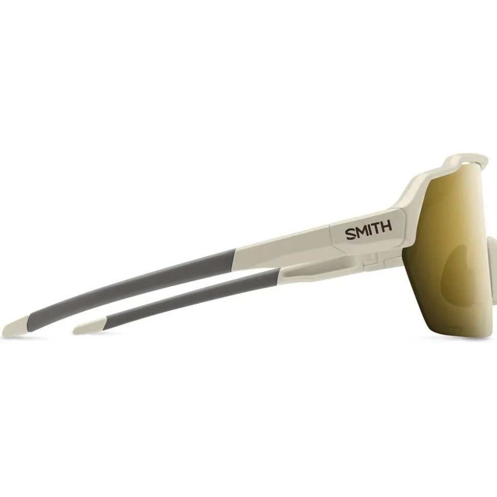 Lunettes de soleil Smith Shift Split Mag Matte Bone Chromapop Black Gold Mirror