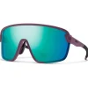 Lunettes de soleil Smith Bobcat Matte Amethyst Chromapop Opal Mirror