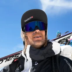 Lunettes de soleil Smith Pursuit Matte Black Chromapop Glacier Photochromic Copper Blue Mirror