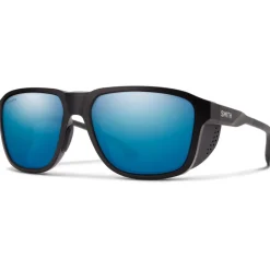 Lunettes de soleil Smith Embark Matte Black Chromapop Polarized Blue Mirror