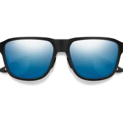 Lunettes de soleil Smith Embark Matte Black Chromapop Polarized Blue Mirror