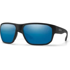 Lunettes de soleil Smith Arvo Matte Black Chromapop Polarized Blue Mirror