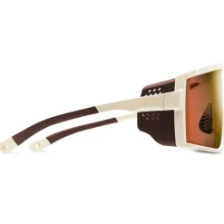 Lunettes de soleil Smith Pursuit Matte Bone Chromapop Glacier Photochromic Copper To Gray Gold Mirror