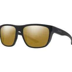 Lunettes de soleil Smith Barra Matte Black Chromapop Bronze Polarized Mirror