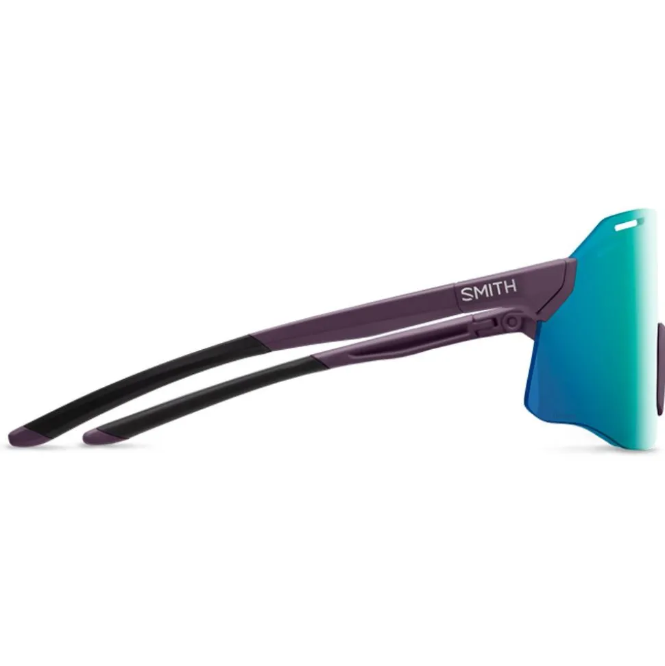 Lunettes de soleil Smith Vert Matte Amethyst Chromapop Opal Mirror