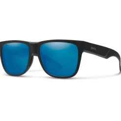 Lunettes de soleil Smith Lowdown 2 Matte Black Chromapop Polarized Blue Mirror