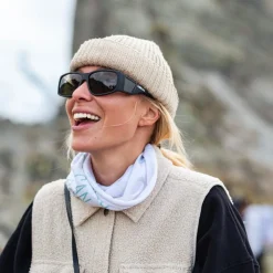 Lunettes de soleil Smith Monroe Peak Matte Black Chromapop Polarized Gray Green