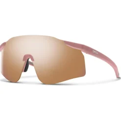 Lunettes de soleil Smith Defy Matte Chalk Rose Chromapop Rose Gold Mirror