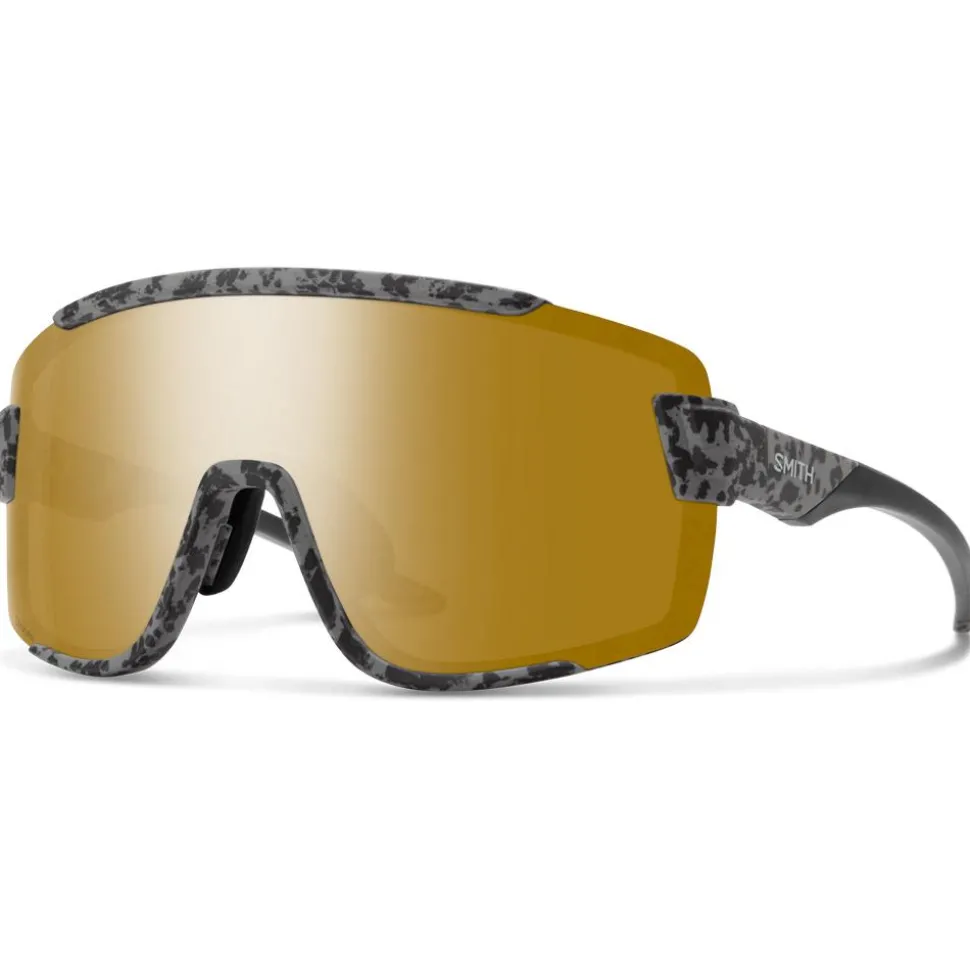 Lunettes de soleil Smith Wildcat Matte Gray Marble Chromapop Polarized Bronze Mirror