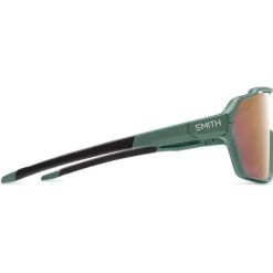 Lunettes de soleil Smith Shift Mag Alpine Green Chromapop Rose Gold Mirror