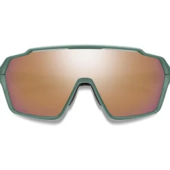 Lunettes de soleil Smith Shift Mag Alpine Green Chromapop Rose Gold Mirror