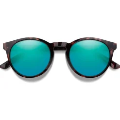Lunettes de soleil Smith Westward Tortoise Chromapop Polar Opal Mirror