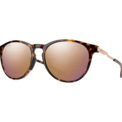 Lunettes de soleil Smith Wander Tortoise Chromapop Polarized Rose Gold Mirror
