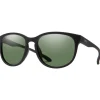 Lunettes de soleil Smith Lake Shasta Matte Black Chromapop Polarized Gray Green