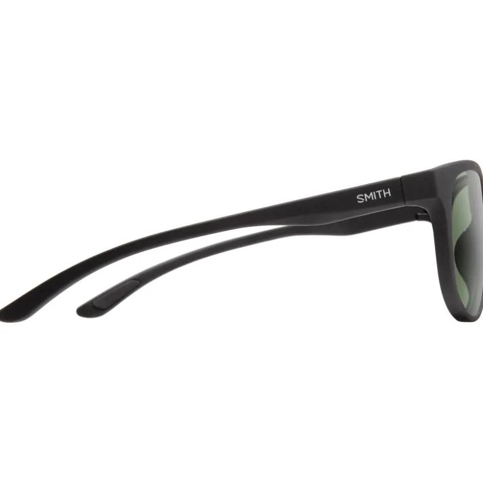 Lunettes de soleil Smith Lake Shasta Matte Black Chromapop Polarized Gray Green