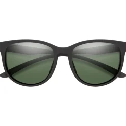 Lunettes de soleil Smith Lake Shasta Matte Black Chromapop Polarized Gray Green