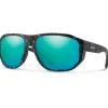 Lunettes de soleil Smith Outrigger Matte Ash Marble Chromapop Polarized Opal Mirror