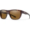 Lunettes de soleil Smith Barra Matte Tortoise Chromapop Glass Polarized Brown