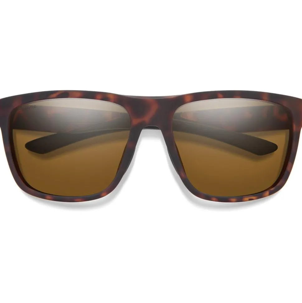 Lunettes de soleil Smith Barra Matte Tortoise Chromapop Glass Polarized Brown