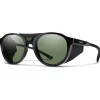 Lunettes de soleil Smith Venture Black Chromapop Polarized Gray Green