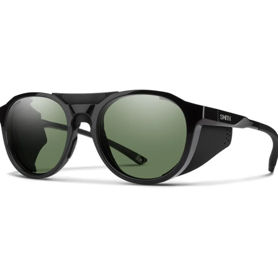 Lunettes de soleil Smith Venture Black Chromapop Polarized Gray Green