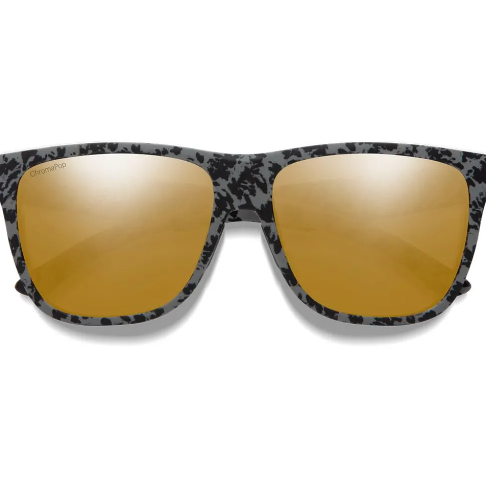 Lunettes de soleil Smith Lowdown XL 2 Matte Gray Marble Chromapop Polarized Bronze Mirror