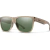 Lunettes de soleil Smith Lowdown XL 2 Matte Summit Crystal Chromapop Polarized Gray Green