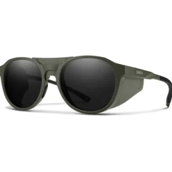 Lunettes de soleil Smith Venture Matte Moss Chromapop Polarized Black
