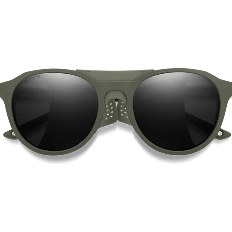Lunettes de soleil Smith Venture Matte Moss Chromapop Polarized Black