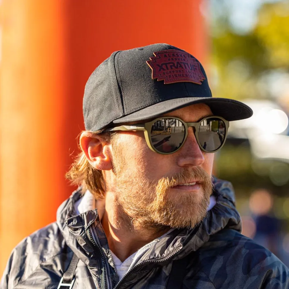 Lunettes de soleil Smith Venture Matte Moss Chromapop Polarized Black