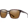 Lunettes de soleil Smith Shoutout Core Matte Tortoise Polarized Brown