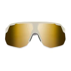 Lunettes de soleil Smith Motive Matte Bone Chromapop Black Gold Mirror