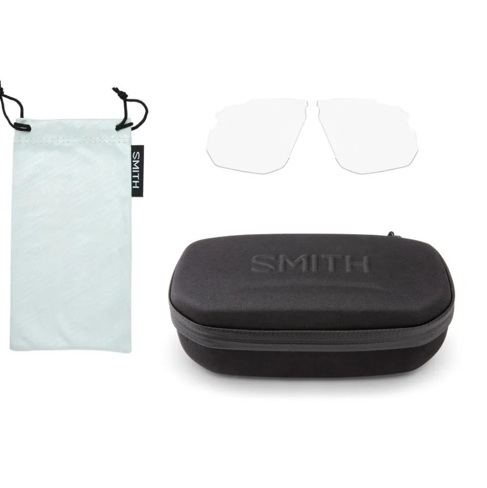 Lunettes de soleil Smith Motive Matte Bone Chromapop Black Gold Mirror